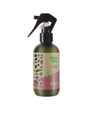 Kaps Eco-Friendly Shoe Deodorant | Odour Eliminator Spray for Sneakers Trainers Shoes | Plant-Based and Biodegradable | 200ml Fresh Shoe Deodorizer Spray From Made in Europe