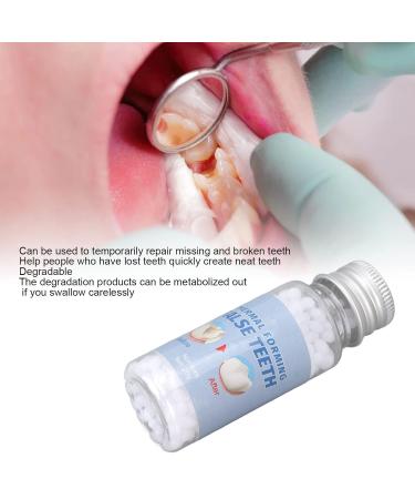 Temporary Tooth Repair Kit - 20g Thermal Filling Beads for Quick Fix of Broken Teeth | International Shipping - Buy Online on SooperMarket.com