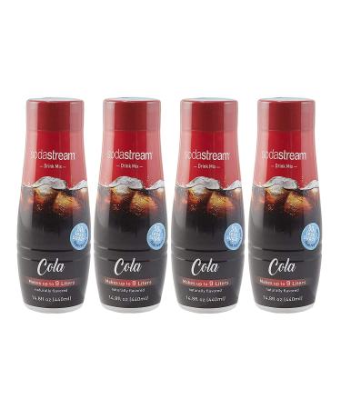 SodaStream Cola, 14.8 Fl Oz (Pack of 4) Cola Pack of 4