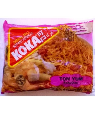 Koka Oriental Style Instant Noodles Tom Yam Flavour 6 x 85gm