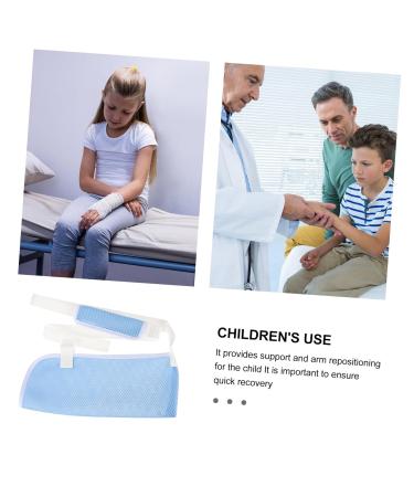 Gatuida Elbow Shoulder Xl Kids Arm Injury Immobilizer Brace for Sling Child Broken Children 60X30CM Sky-blue - Buy Online on SooperMarket.com