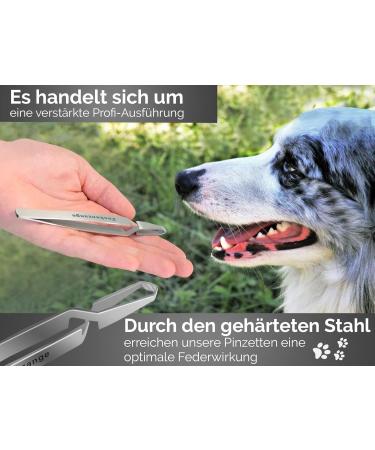 Professional Tick Tweezers | 13.5 cm Tick Remover & Gripper - Ultimate Tick Removal Tool for Safe International Shipping - Buy Online on SooperMarket.com
