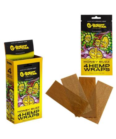 G Rollz Amsterdam Hemp Wraps (Honey Buzz)