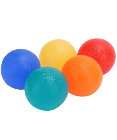 Hand Exercise Ball Set Grip Training For Arthritis Pain Relief Forearm and Finger Strengthening with 5 Resistance Levels