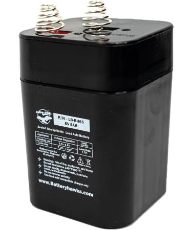 6V 5AH SLA Battery - UB650 PS-650L PC640L DG6-4 for Lantern & Flashlight | International Shipping Available - Buy Online on SooperMarket.com