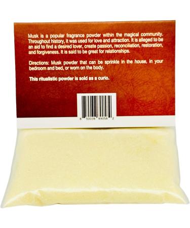 Musk Powder 1 oz. - Almizcle en Polvo Used to Attract Love Commitment Reconciliation and Forgiveness for Spells Magick Charms - Buy Online on SooperMarket.com