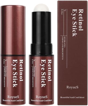 Retinol Eye Stick Retinol Eye Cream for Dark Circles and Puffiness Under Eye Cream Anti Aging Hydrates Moisturises Reduces Fine Lines Rejuvenates Skin 7g - Buy Online on SooperMarket.com