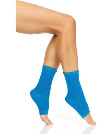 Yacht & Smith Women's Cotton Pedicure Socks - 6 Pairs, Open Toe Flip Flop Socks - Buy Online on SooperMarket.com