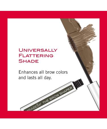 Mirabella Beauty Brow Shaper - Universal Shade Eyebrow Gel for Long-Lasting Definition and Conditioning with Aloe & Vitamin B5 - Buy Online on SooperMarket.com