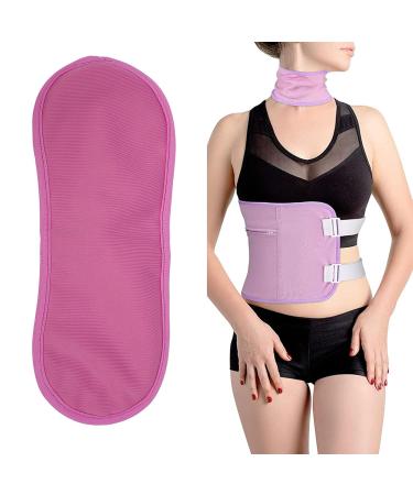 Adjustable Waterproof Castor Oil Neck Wrap | Reusable Elastic Ribbon for Inflammation Relief | International Shipping - Buy Online on SooperMarket.com