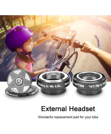 VGEBY1 34mm Bike Headset Bearings - Heavy-Duty Bicycle Bearing for 28.6mm Straight Steerer Fork (Black) - Buy Online on SooperMarket.com