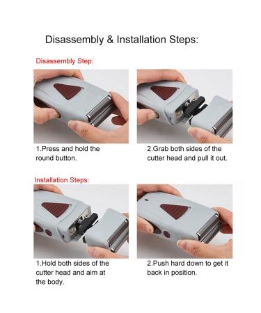 Buy Electric Rechargeable Men's Hair Clipper Trimmer - Double Razors | International Shipping - Buy Online on SooperMarket.com