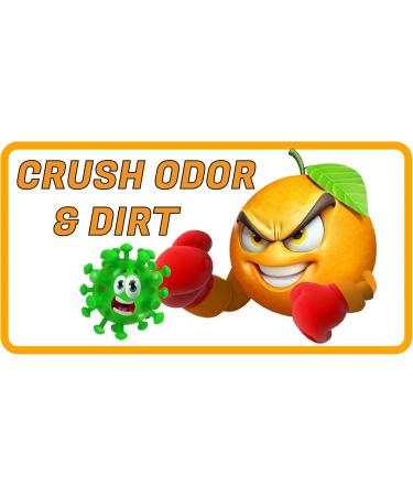 X-O Orange Crush Odor Eliminator | Natural Citrus Essential Oils for Carpet Floors & Furniture | 16oz | Pet Odor Neutralizer - Buy Online on SooperMarket.com