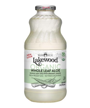 Lakewood, Organic Aloe Vera Leaf Juice, 32 oz