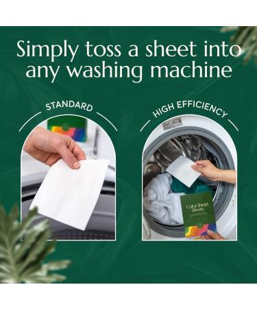 CLEANOMIC Color Shield Sheets - 32 Color Preserving Laundry Sheets Prevent Dye Mixing Ideal for International Shipping - Buy Online on SooperMarket.com