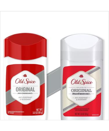 Old Spice High Endurance Original Men's Antiperspirant Deodorant 3 Oz (Pack of 6) - Buy Online on SooperMarket.com