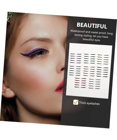 Didiseaon 240 Pairs Eyeliner Eyelid Tape Stickers Eye Makeup Double Eyelid Adhesive Tape Plastic - Buy Online on SooperMarket.com