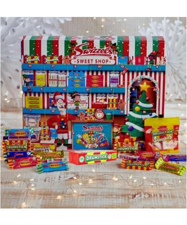 Swizzels Sweets Advent Calendar 2023 - Retro sweets advent calendar | Countdown to Christmas selections sweets | Gluten Free Advent Calendar for Kids Men Women with gift tag 220 g (swizzels advent) - Buy Online on SooperMarket.com