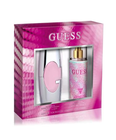 GUESS PINK (W) SET EDP 75ML + 125ML BODY MIST 2 Piece Set