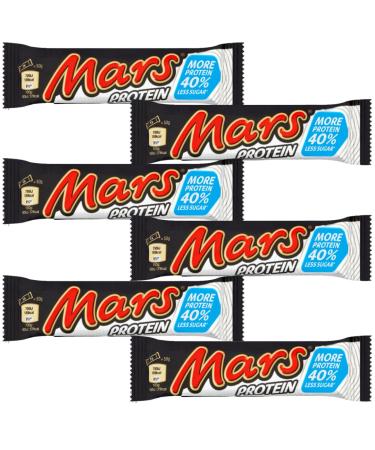 Chocolate Bar Bundle With Mars Protein Chocolate Bar (40% Less Sugar) 50g (6 Pack)