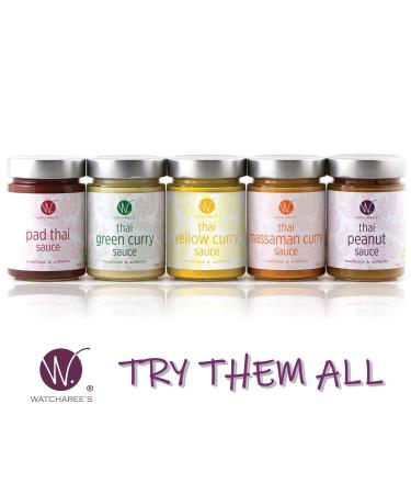 WATCHAREE'S Thai Peanut Sauce - Vegan Authentic Traditional Recipe - 12.8oz Jar (2 Pack) - Buy Online on SooperMarket.com