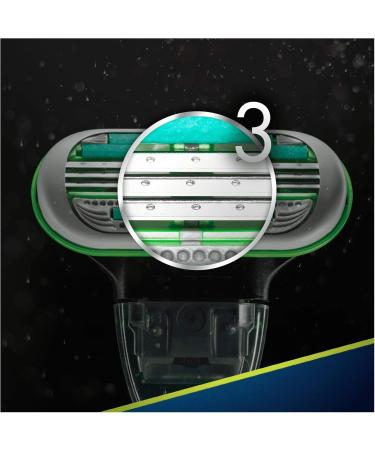 Buy Gillette Body Razor for Men | 3-Layer Blade + 1 Extra Blade | International Shipping Available - Buy Online on SooperMarket.com