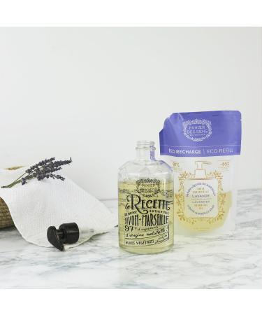 Buy Panier des Sens Marseille Lavender Liquid Soap Refill Bag - 2x500ml Made in France | International Shipping - Buy Online on SooperMarket.com