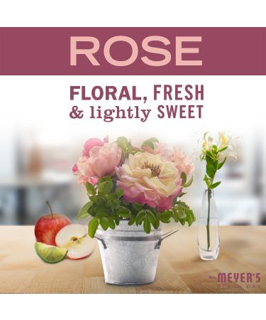 Mrs. Meyer's Rose Hand Soap with Essential Oils - Biodegradable Formula - 12.5 fl. oz - Buy Online on SooperMarket.com