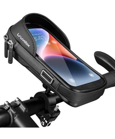 Mobile phone holder bike motorcycle waterproof bicycle bag handlebar mobile phone holder handlebar pocket bicycle handlebars bicycle holder e -bike racing bike accessories for 5.5 - 7 inch smartphone