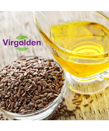 Brown Linseed (Flax Seed) 500g by Virgolden - Buy Online on SooperMarket.com