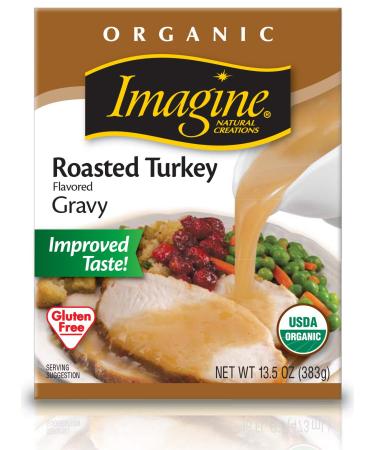 Imagine Organic Gravy, Roasted Turkey, 13.5 Ounce (Pack of 12)
