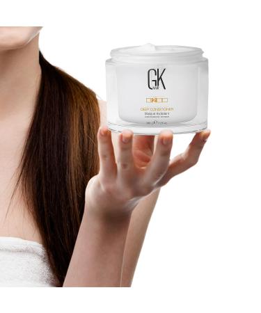 GK HAIR Global Keratin Deep Conditioner Masque - Intense Hydrating Repair Treatment Mask - 7.05 Fl Oz - Buy Online on SooperMarket.com