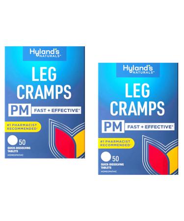 Hyland's Leg Cramps PM With Quinine Tablets 50 ea (Pack of 2)