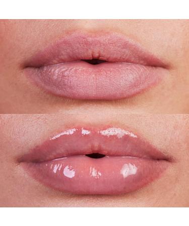 Kosas Wet Lip Oil Gloss - Hydrating Plumping Treatment with Hyaluronic Acid & Peptides (Jellyfish) - Buy Online on SooperMarket.com