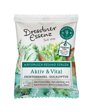 Pack of 5 Dresdner Essence Health Bath Bubble Bath Active & Vital 5 x 70 g for 1 full bath Bath additive Aroma bath