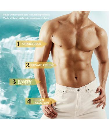 Men's Intimate Care Set - Itch Relief, Moisturizing, Discomfort Reduction - Gentle Daily Foam - Buy Online on SooperMarket.com