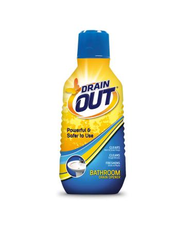 Summit Brands Drain OUT Drain Cleaner & Odor Eliminator Clog Preventer and Buildup Remover Fresh Citrus 16 Ounce