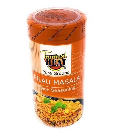 Tropical Heat Pilau Masala Spice Seasoning 3.53oz - Authentic Blend for Flavorful Meals - Buy Online on SooperMarket.com