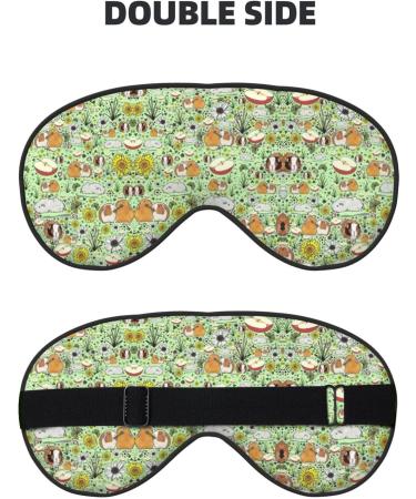 Guinea Pig Soft Sleep Eye Mask | Breathable Eye Patch for Women | Perfect for Travel & Relaxation - Buy Online on SooperMarket.com