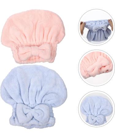 MAGICLULU 6 Pcs Coral Fleece Dry Hair Hat Hats for Women Scrunchies for Girls Quick Dry Hair Pumpkin Accessories Washing Caps Coral Fleece Hair Dry Hat Miss Elasticity Hair Ring - Buy Online on SooperMarket.com