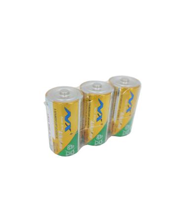 FixtureDisplays FDS C Battery 1.5V Daily Alkaline Battery 3PK Non-Rechargeable 15282-3PK-NF