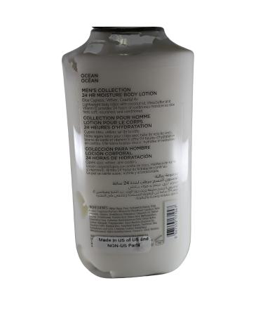 Bath and Body Works Ocean Men's Signature Collection Body Lotion 8 fl oz - Shea Butter, Coconut Oil, Vitamin E - Buy Online on SooperMarket.com