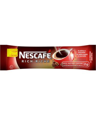 NESCAFE Rich Instant Coffee Single Serve Instant Coffee Packets 2kg Case (2gx1000) - Buy Online on SooperMarket.com