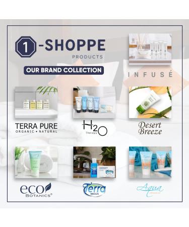 Terra Pure White Tea & Coconut Toiletries Set - 80 Piece Travel Amenities for Hotels Airbnb & Rentals | Hotel Shampoo Conditioner Body Wash & Lotion - Buy Online on SooperMarket.com