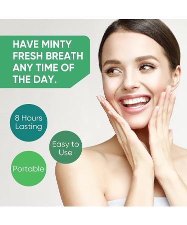 Bad Breath Serum for Adults | Natural Freshening Drops | Lasts 8 Hours | Minty Taste - 30ml - Buy Online on SooperMarket.com