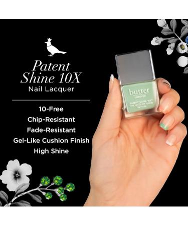 Butter London Patent Shine 10X Nail Lacquer - Good Vibes for Women - 0.4 oz Nail Polish - Buy Online on SooperMarket.com