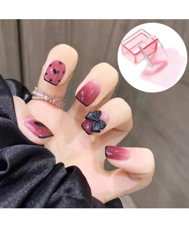 Nail Art Stickers for Women | Easy Clean Silicone Stamp & Scraper | Party Decor & Manicure Plate | International Shipping - Buy Online on SooperMarket.com
