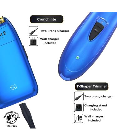 Buy Supreme Trimmer DLC T Shaper & Crunch Lite Haircutting Kit | Professional Barber Hair Trimmer ST5205 & STF600 Foil Shaver | International Shipping Available - Buy Online on SooperMarket.com