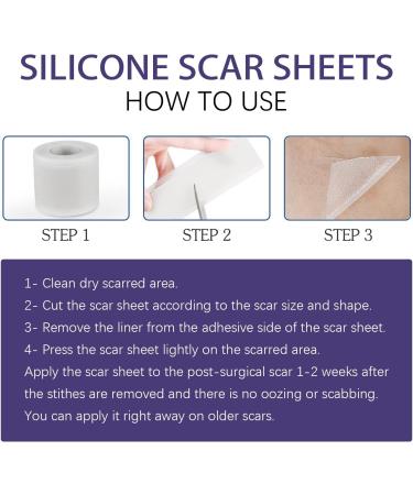 Moisturizing Scar Gel Tape: Caesarean Scar Removal Strips - Buy Online on SooperMarket.com