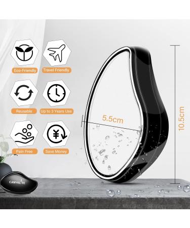 Canvalite Crystal Hair Remover - Nano Hair Remover for Painless Peeling | Fast & Simple Hair Removal for Women & Men (1 Piece) - Buy Online on SooperMarket.com